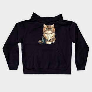 Purrfect Cat Lady - Cat Kitten Lover Kids Hoodie